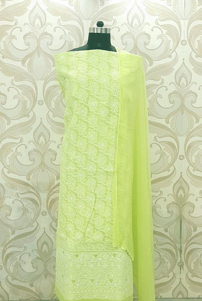 chikankari suit