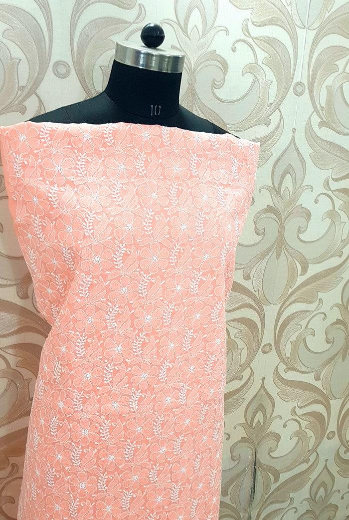 Chikankari Cotton Suit ( 3 Piece ) - Adah Chikankari