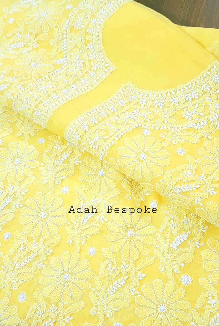 Chikankari Cotton Suit ( 3 Piece ) - Adah Chikankari