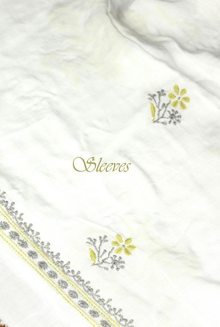 Chikankari Modal Cotton Suit - Adah Chikankari