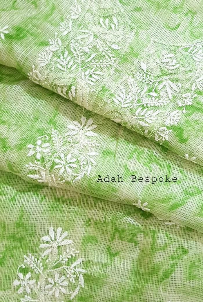 Chikankari Kota Suit ( 2 Piece ) - Adah Chikankari