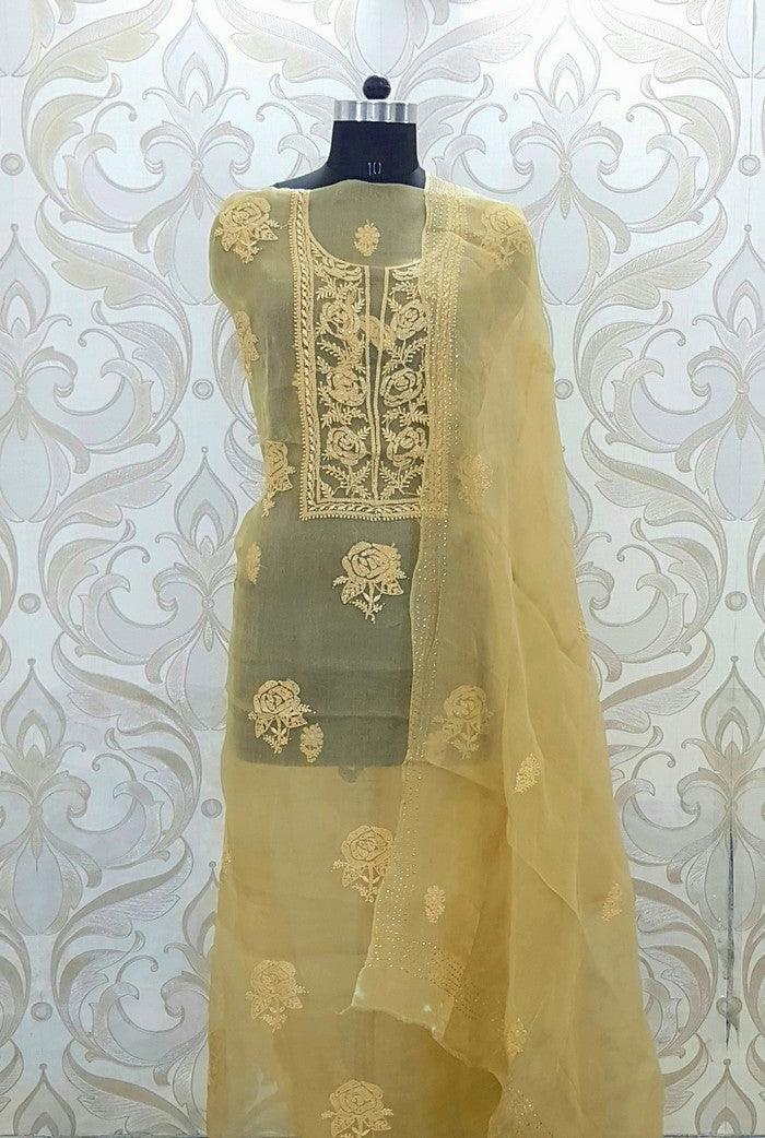 chikankari suit