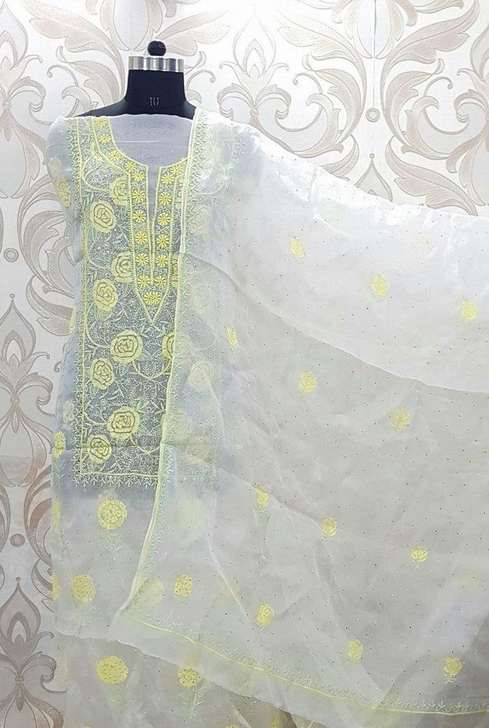 chikankari suit