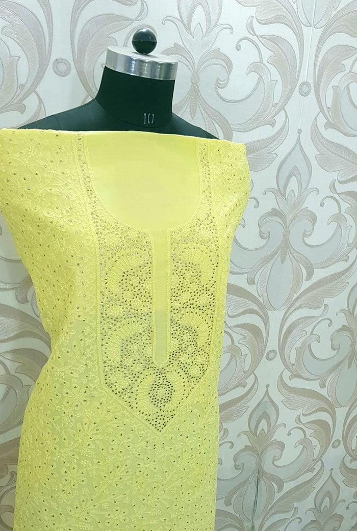 chanderi silk suit