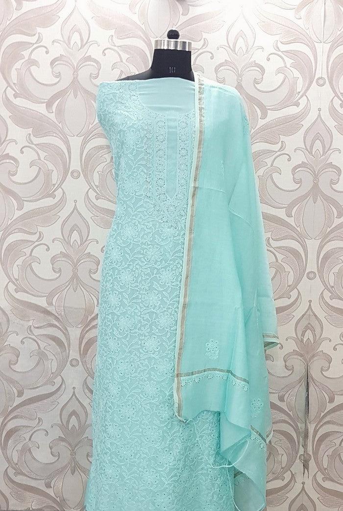 chanderi suit