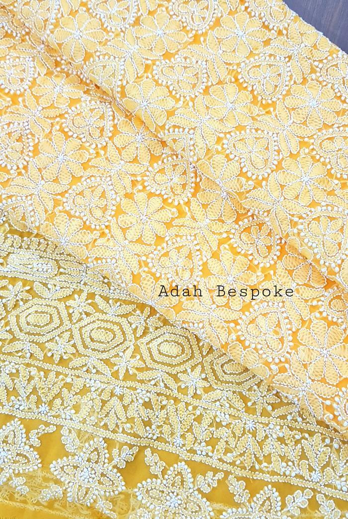 Chikankari Semi Georgette Suit ( 3 Piece ) - Adah Chikankari