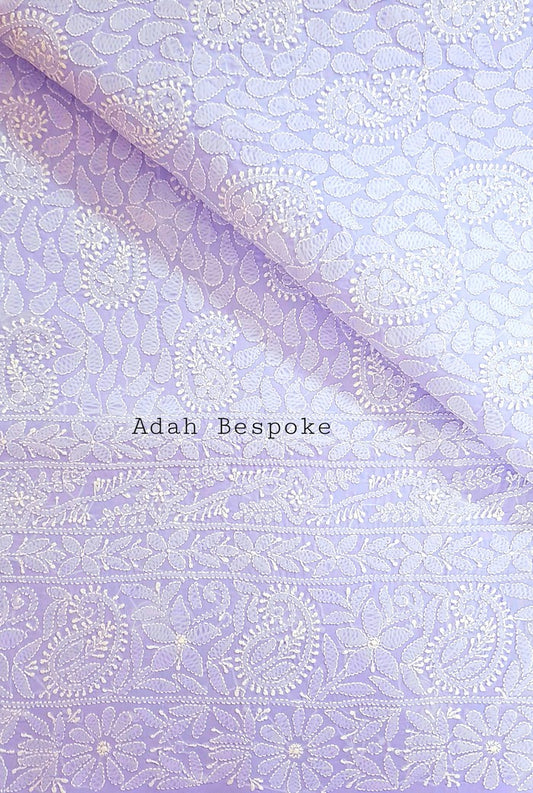Chikankari Cotton Kurta ( Unstitched )