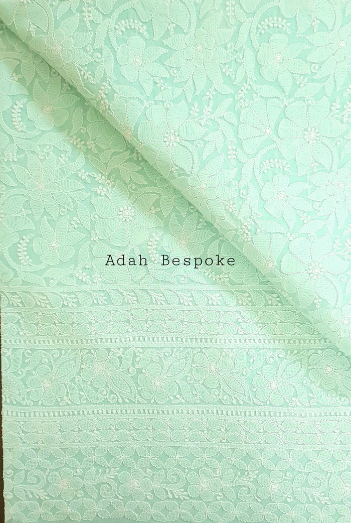 Chikankari Cotton Kurta ( Unstitched )