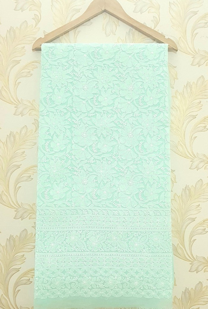 Chikankari Cotton Kurta ( Unstitched )