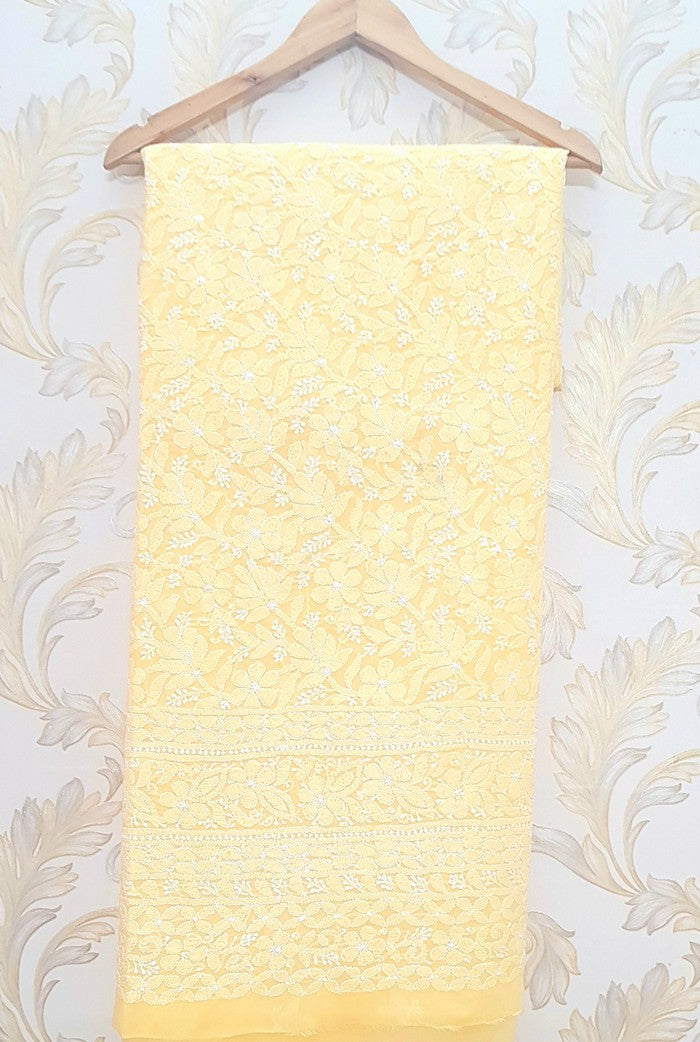 Chikankari Cotton Kurta ( Unstitched )