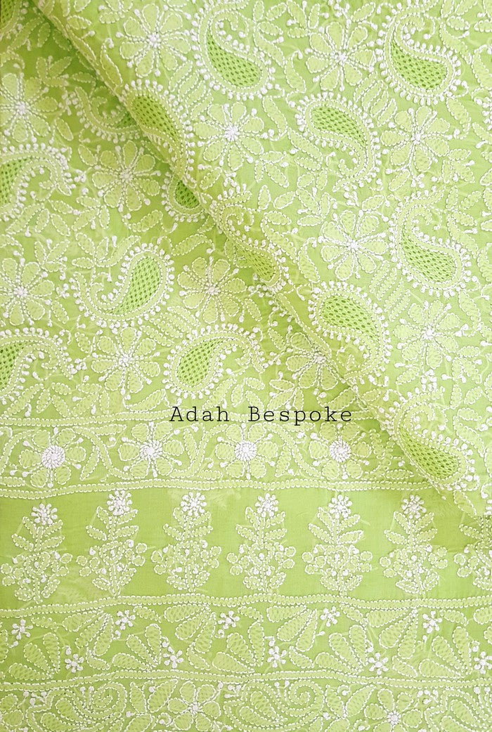 Chikankari Cotton Kurta ( Jaali )