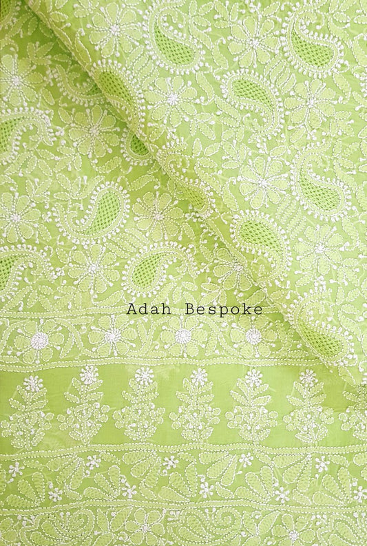 Chikankari Cotton Kurta ( Jaali )