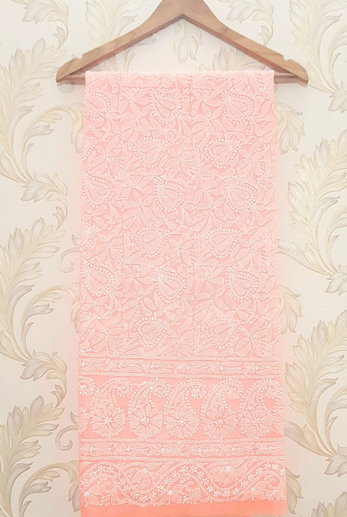 Chikankari Cotton Kurta ( Unstitched )