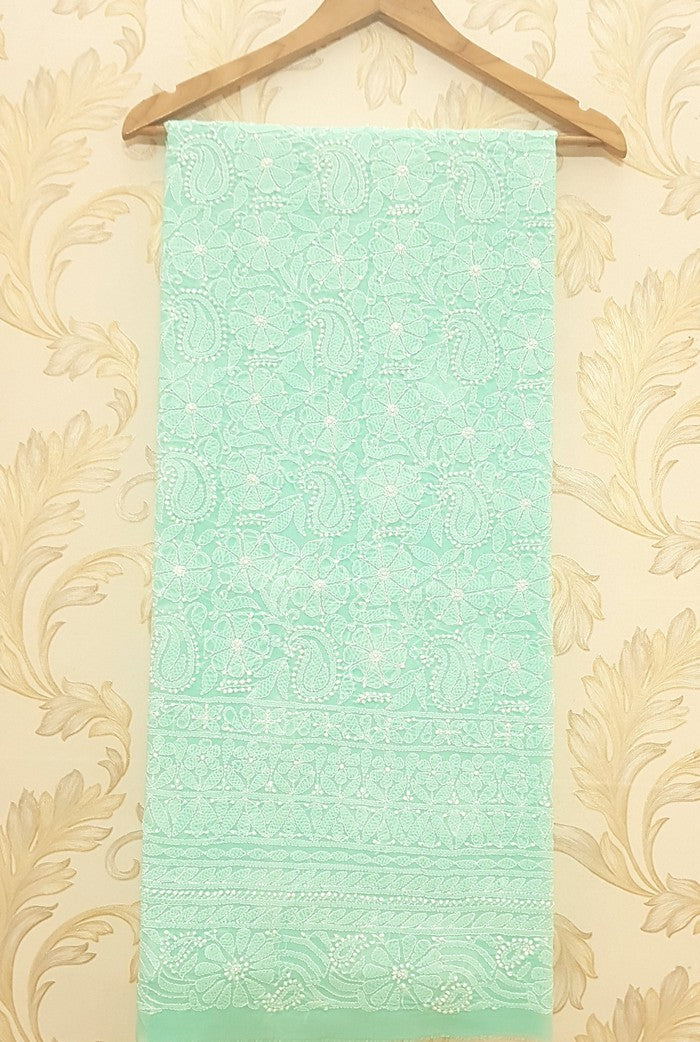 Chikankari Cotton Kurta ( Unstitched )