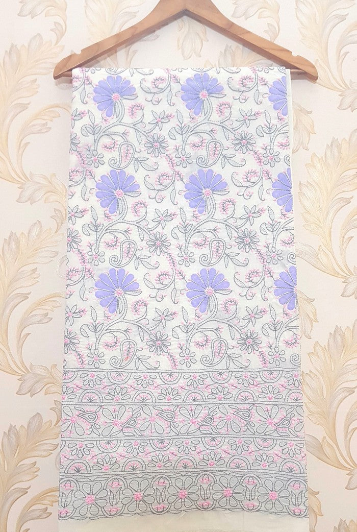 Chikankari Cotton Kurta ( Applique Work )