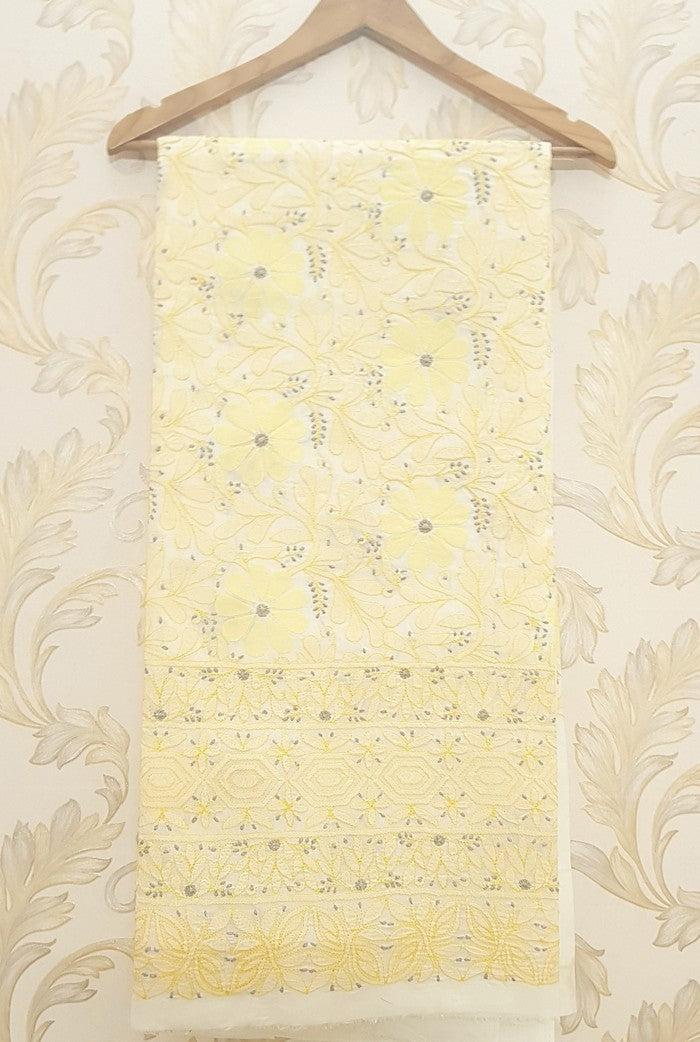 Chikankari Cotton Kurta ( Applique Work )