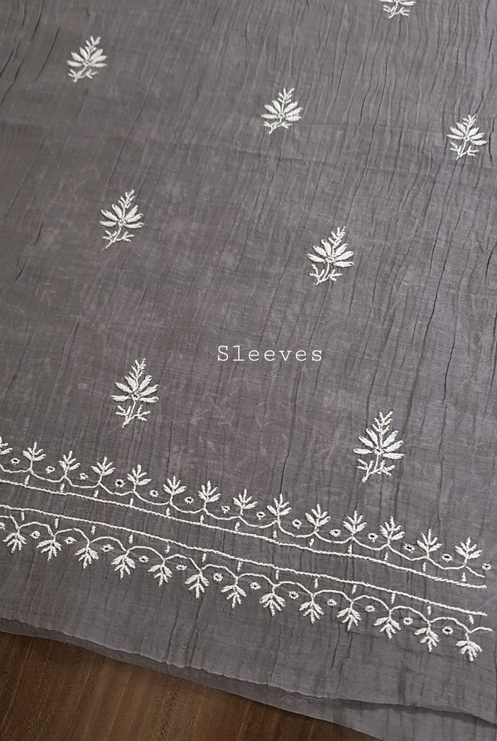 Chikankari Mul Chanderi Suit