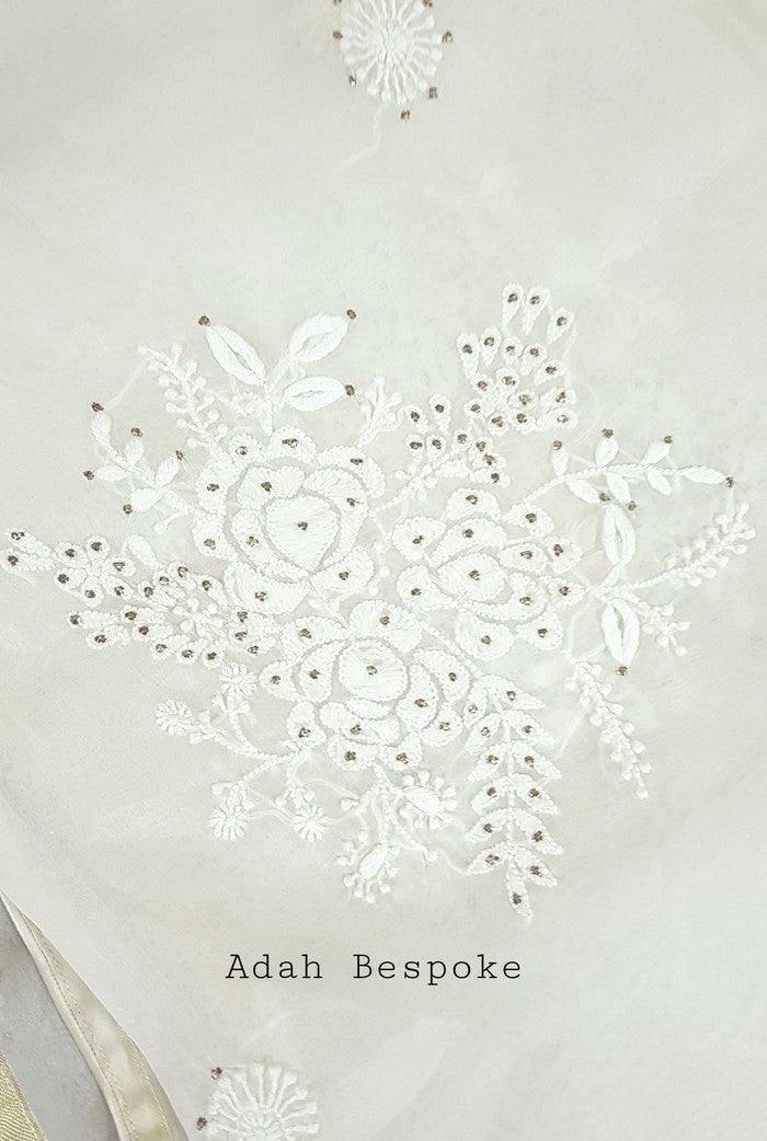 Chikankari Pure Georgette Suit ( Fine Work ) - Adah Chikankari