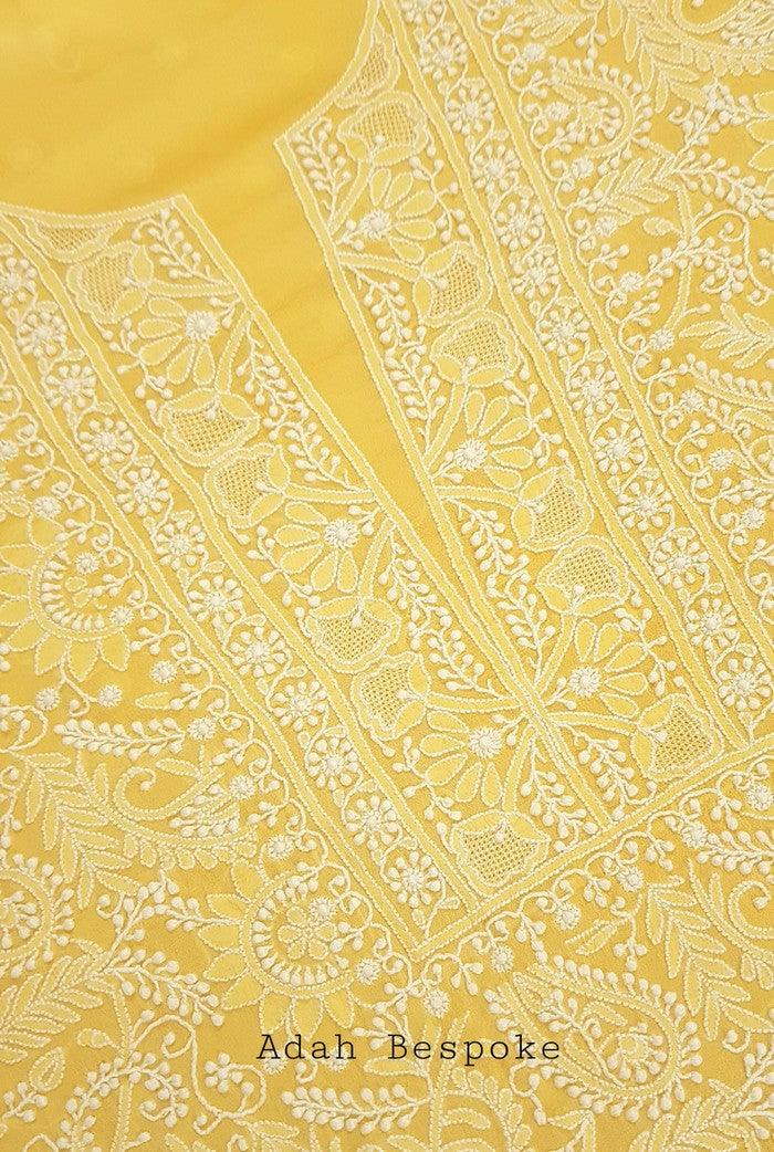 Chikankari Pure Georgette Suit ( Do Taar )