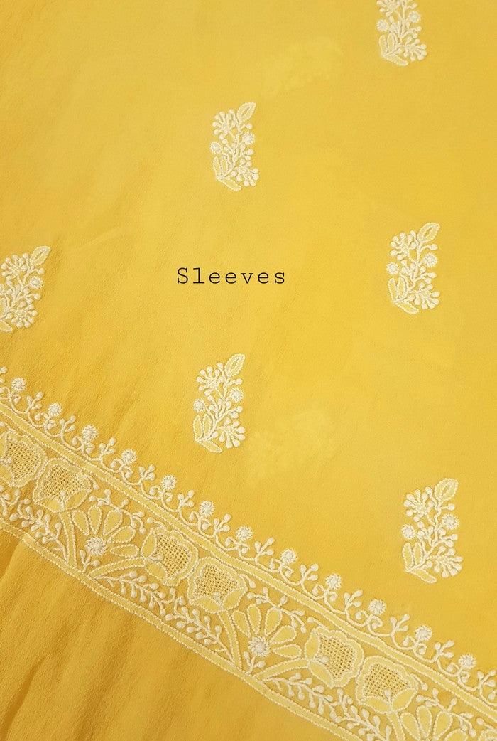 Chikankari Pure Georgette Suit ( Do Taar )
