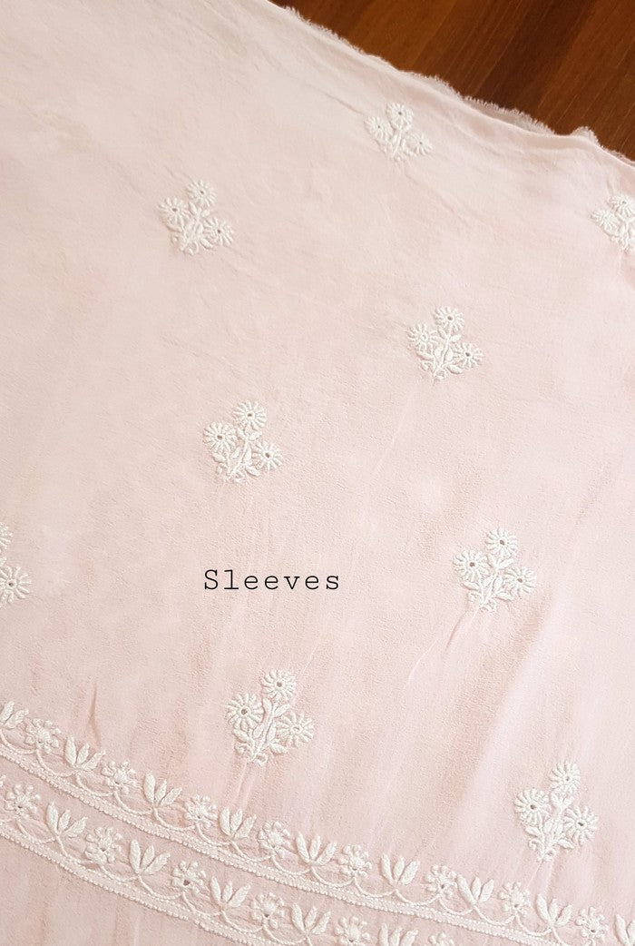 Chikankari Pure Georgette Suit ( Do Taar )