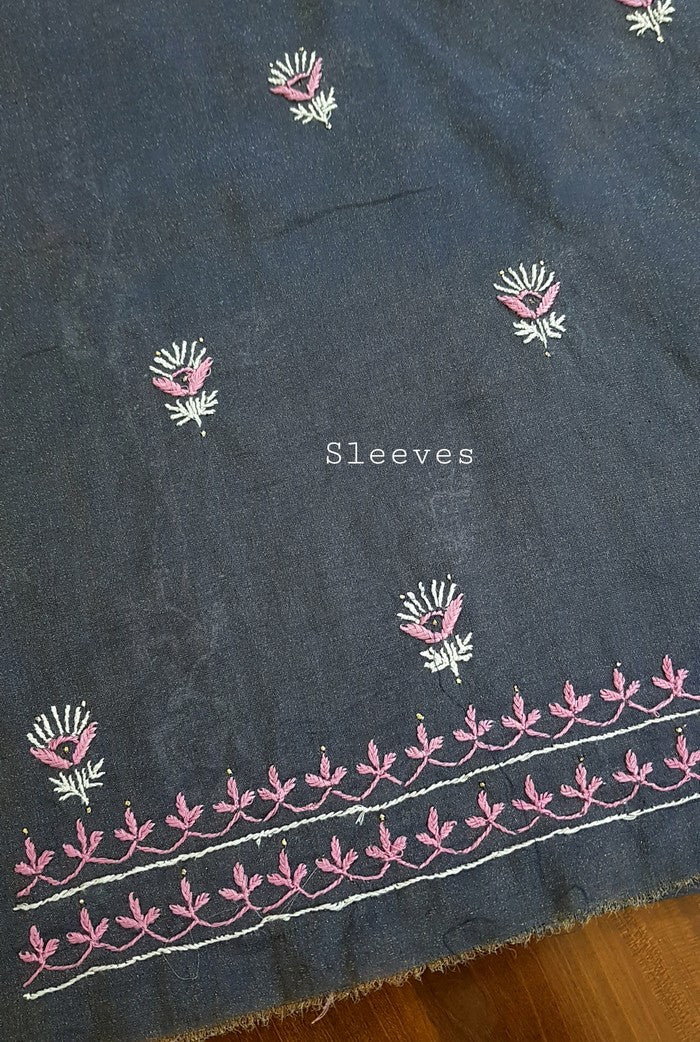 Tissue Silk Designer Suit ( Kurta & Dupatta )