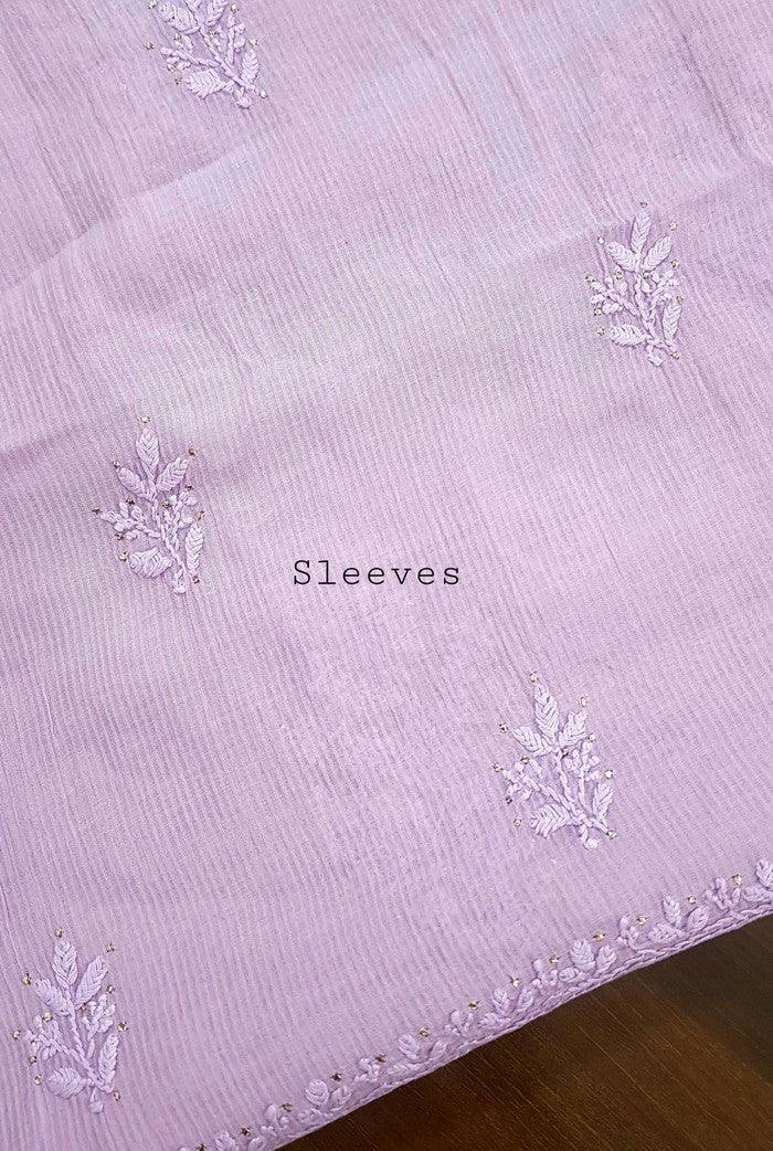 Chikankari Maheshwari Cotton Set - Adah Chikankari