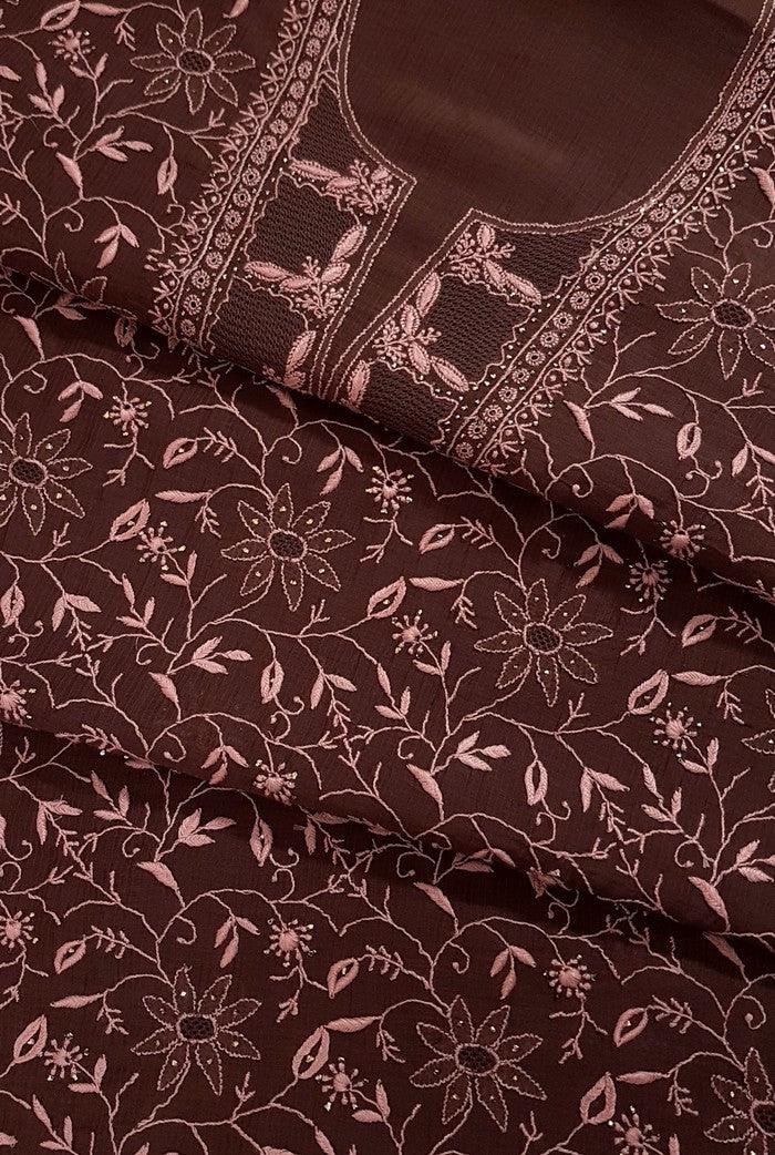 Premium Maheshwari Cotton Set ( Do Taar ) - Adah Chikankari