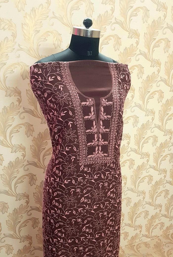 Premium Maheshwari Cotton Set ( Do Taar ) - Adah Chikankari