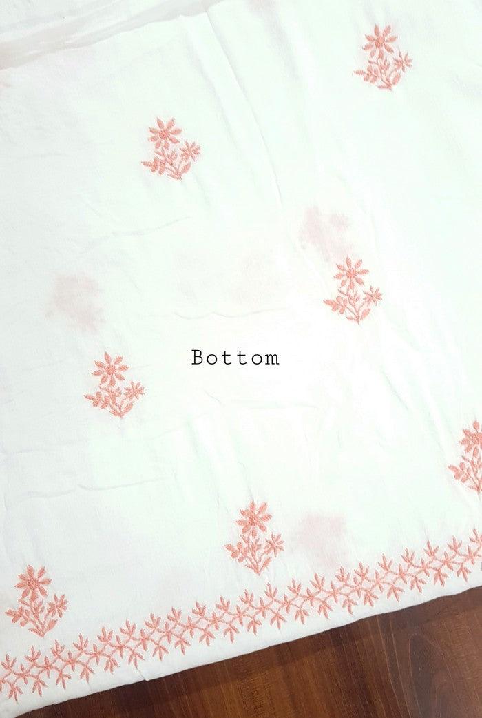 Premium Modal Cotton Suit ( Do Taar ) - Adah Chikankari