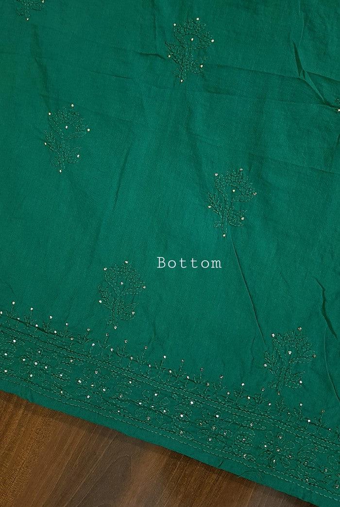 Chikankari Mulmul Full Suit ( 3 Piece ) - Adah Chikankari