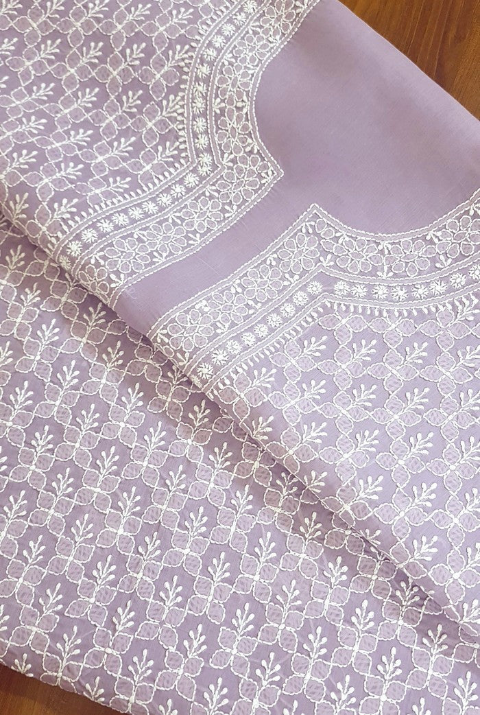 Chikankari Cotton Suit ( 3 Piece )