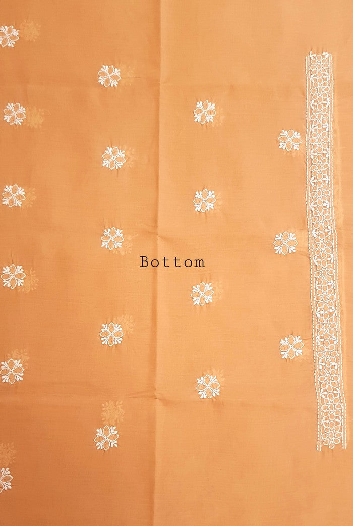 Chikankari Cotton Suit ( 3 Piece )