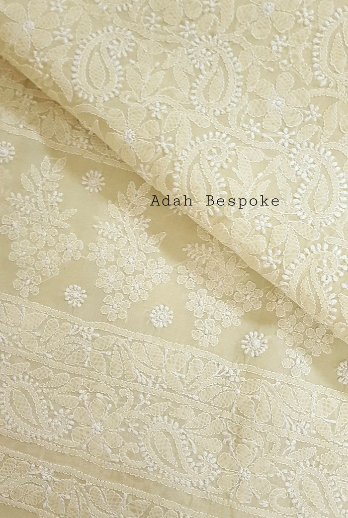Chikankari Cotton Suit ( 3 Piece )