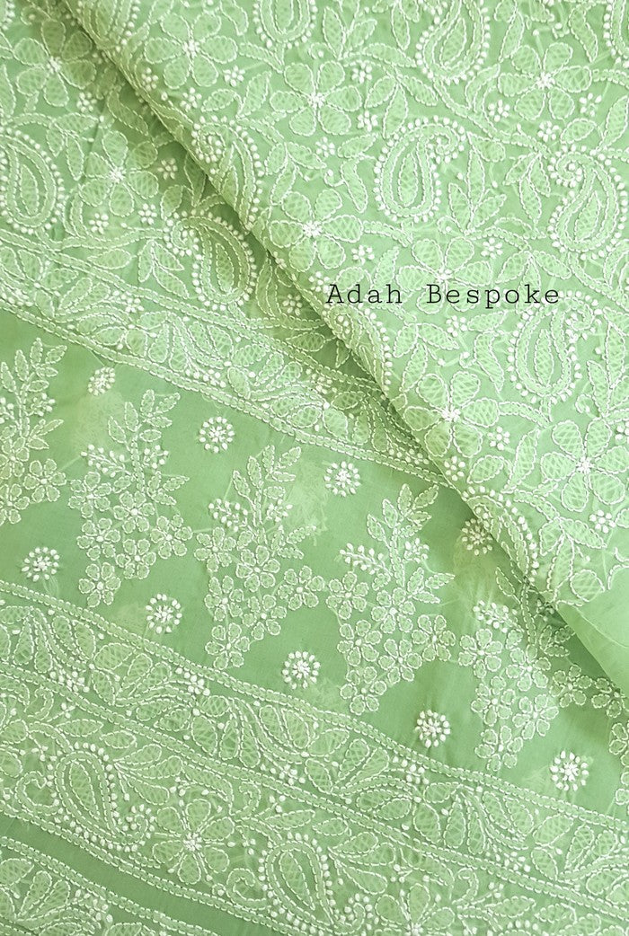 Chikankari Cotton Suit ( 3 Piece )
