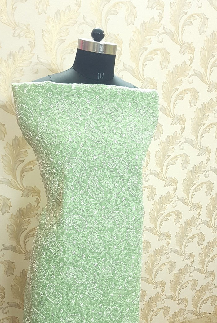 Chikankari Cotton Suit ( 3 Piece )