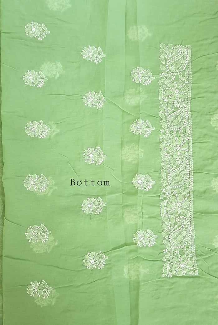 Chikankari Cotton Suit ( 3 Piece )