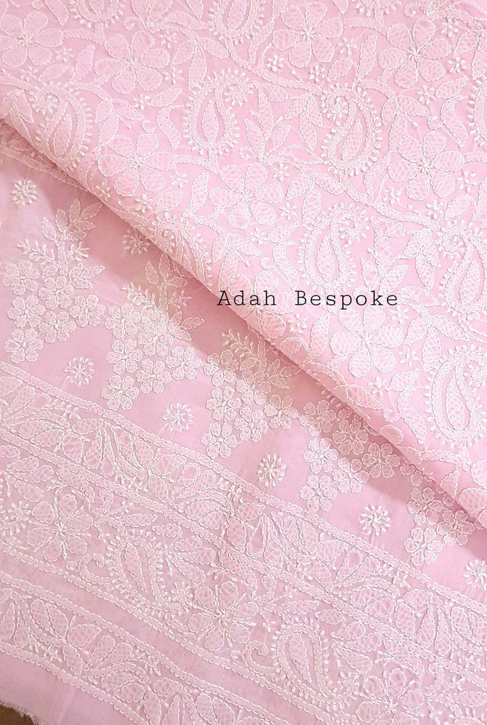 Chikankari Cotton Suit ( 3 Piece )