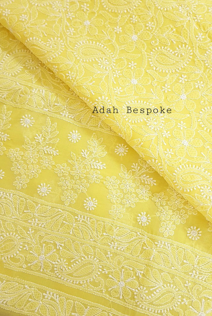 Chikankari Cotton Suit ( 3 Piece )