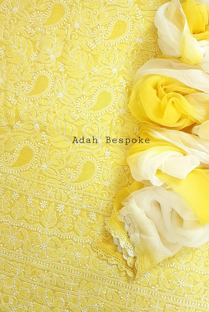 Chikankari Cotton Full Suit ( Jaali )