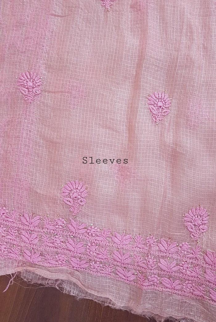 Chikankari Kota Suit - Adah Chikankari