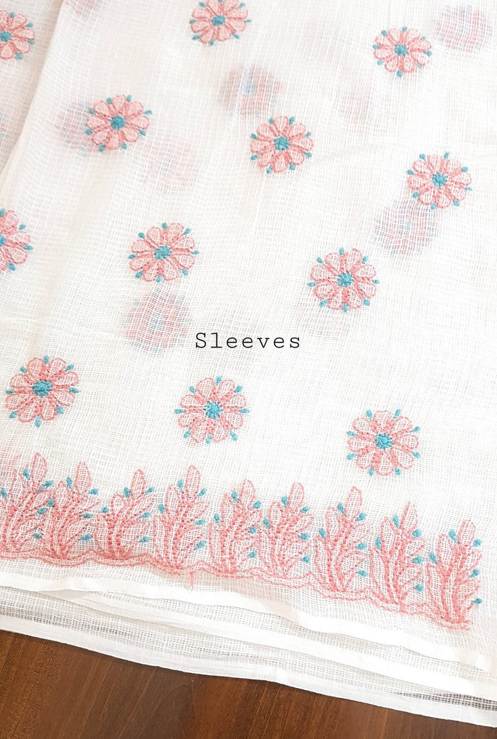 Chikankari Kota Cotton Suit ( 2 Piece )