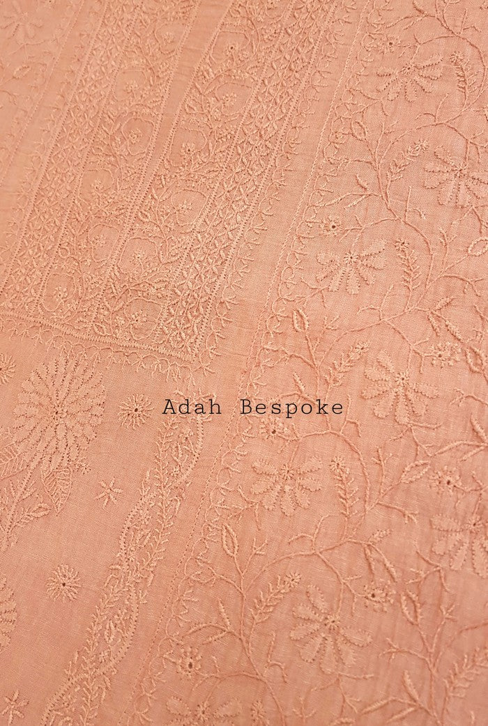 Chikankari Linen Suit ( Do Taar )