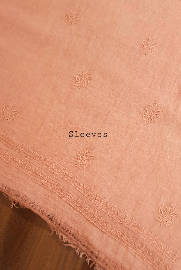 Chikankari Linen Suit ( Do Taar )