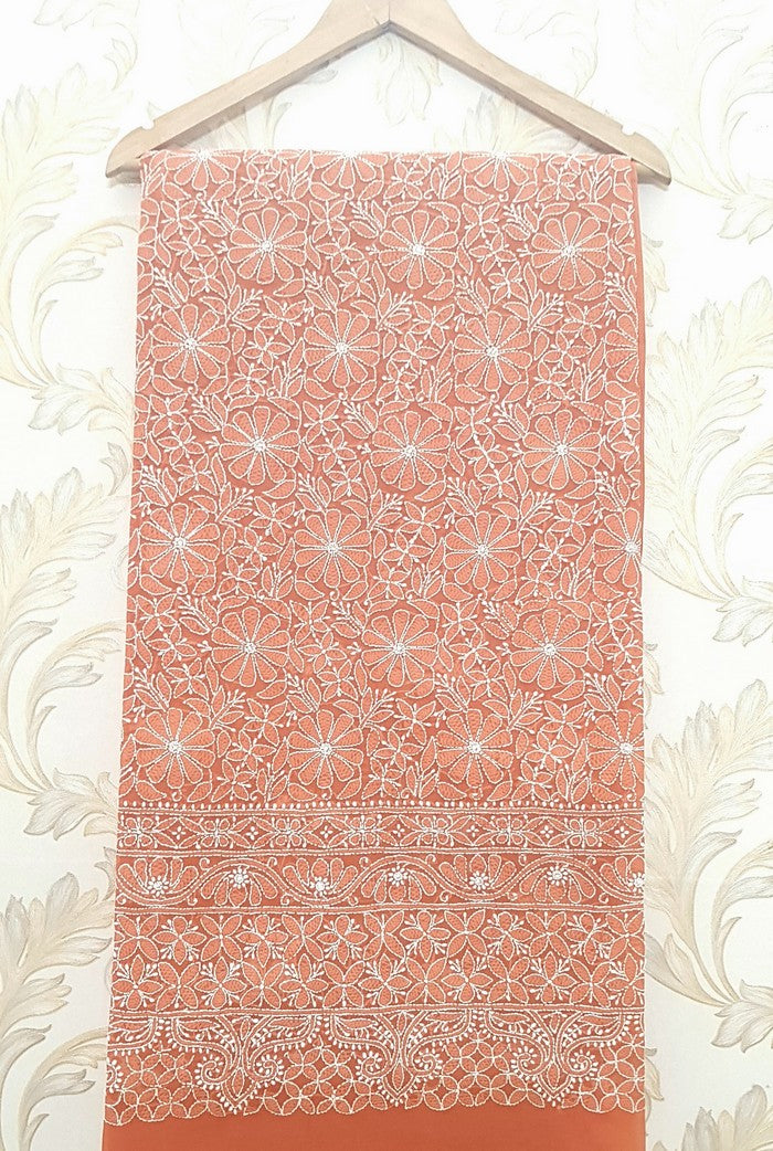 Chikankari Cotton Kurta ( Unstitched )
