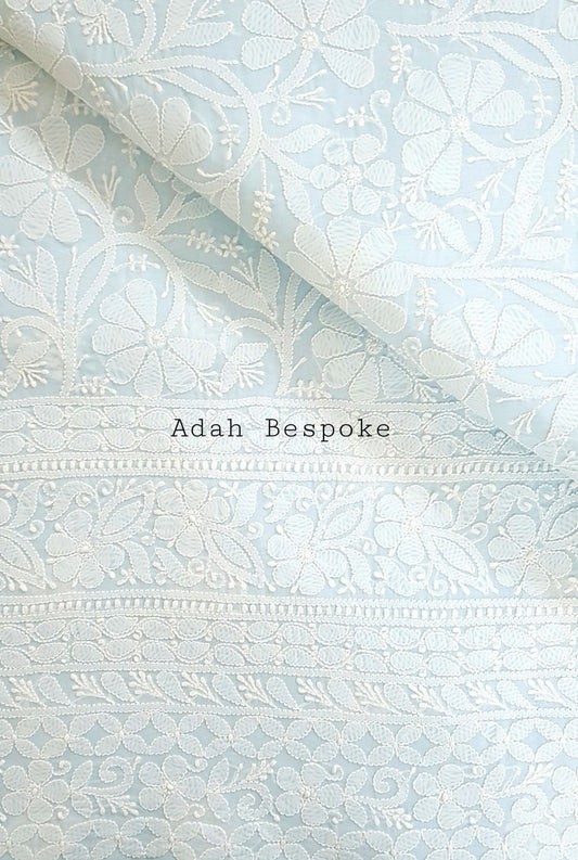 Chikankari Cotton Kurta ( Unstitched )