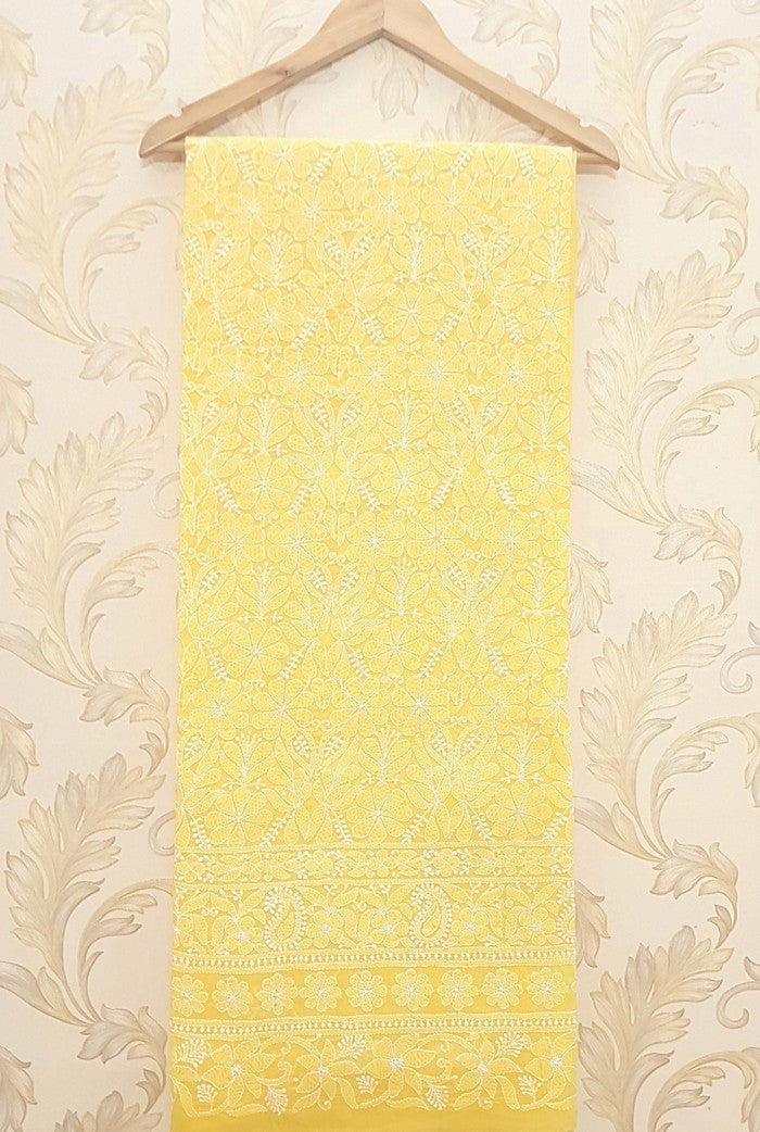 Chikankari Cotton Kurta ( Unstitched )
