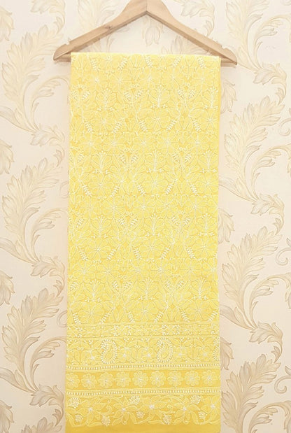 Chikankari Cotton Kurta ( Unstitched )