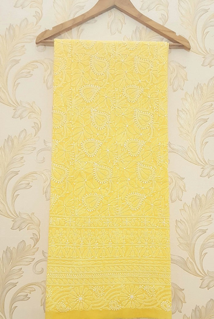 Chikankari Cotton Kurta ( Unstitched )