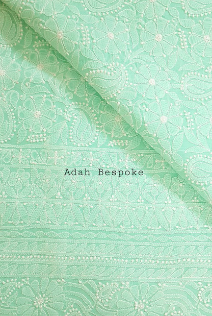 Chikankari Cotton Kurta ( Unstitched )